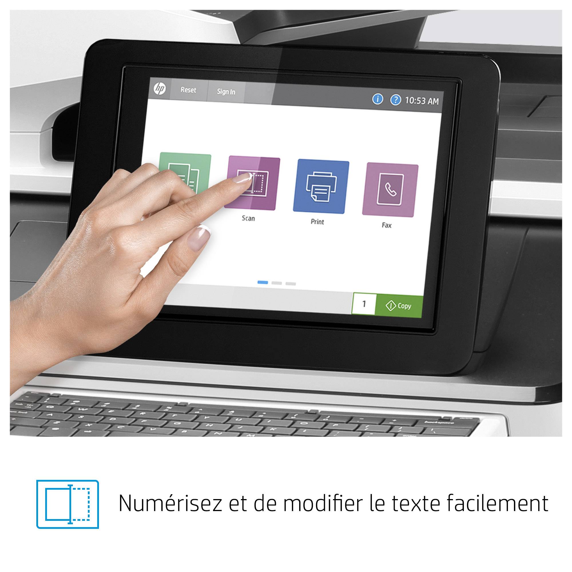 Rca Informatique - image du produit : LASERJET MFP COLOR M776Z ENTERPRISE 46PPM A3/A4