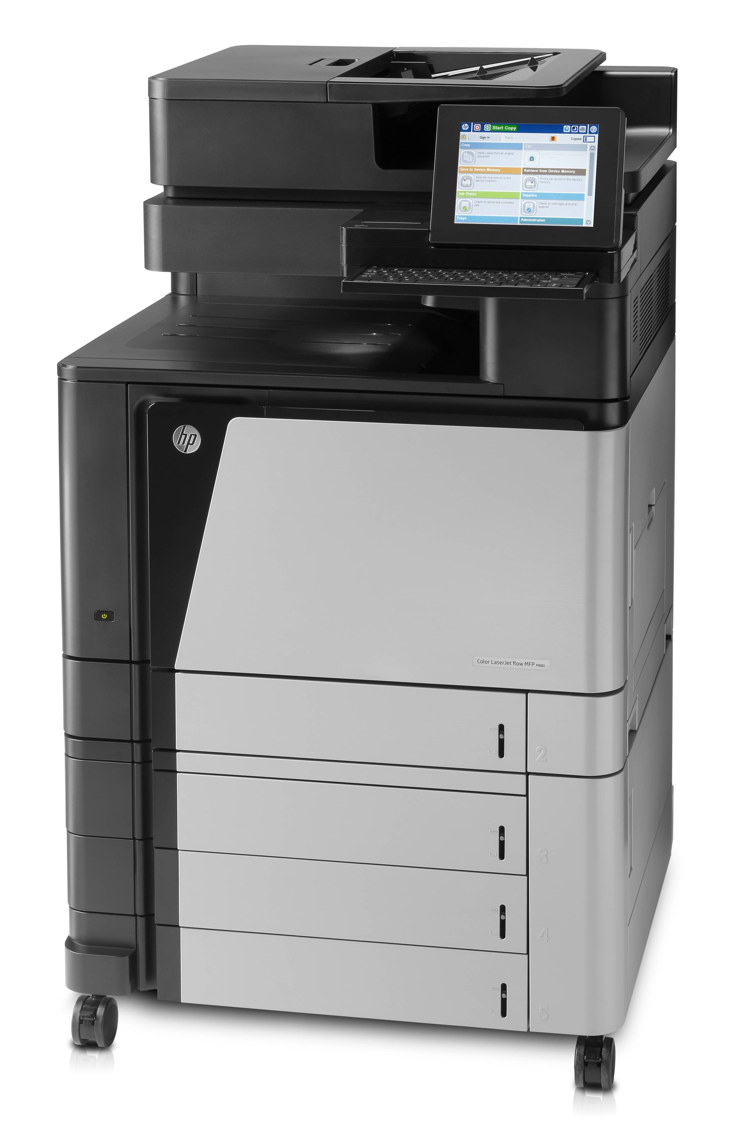 Rca Informatique - image du produit : LASERJET MFP COLOR FLOW M880Z ENTERPRISE 46PPM A3/A4