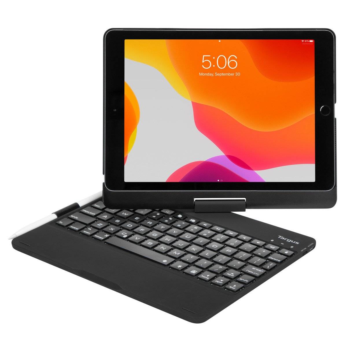 Rca Informatique - image du produit : TARGUS VERSATYPE BLUETOOTH KEYB CASE IPAD 10.2/10.5IN DE