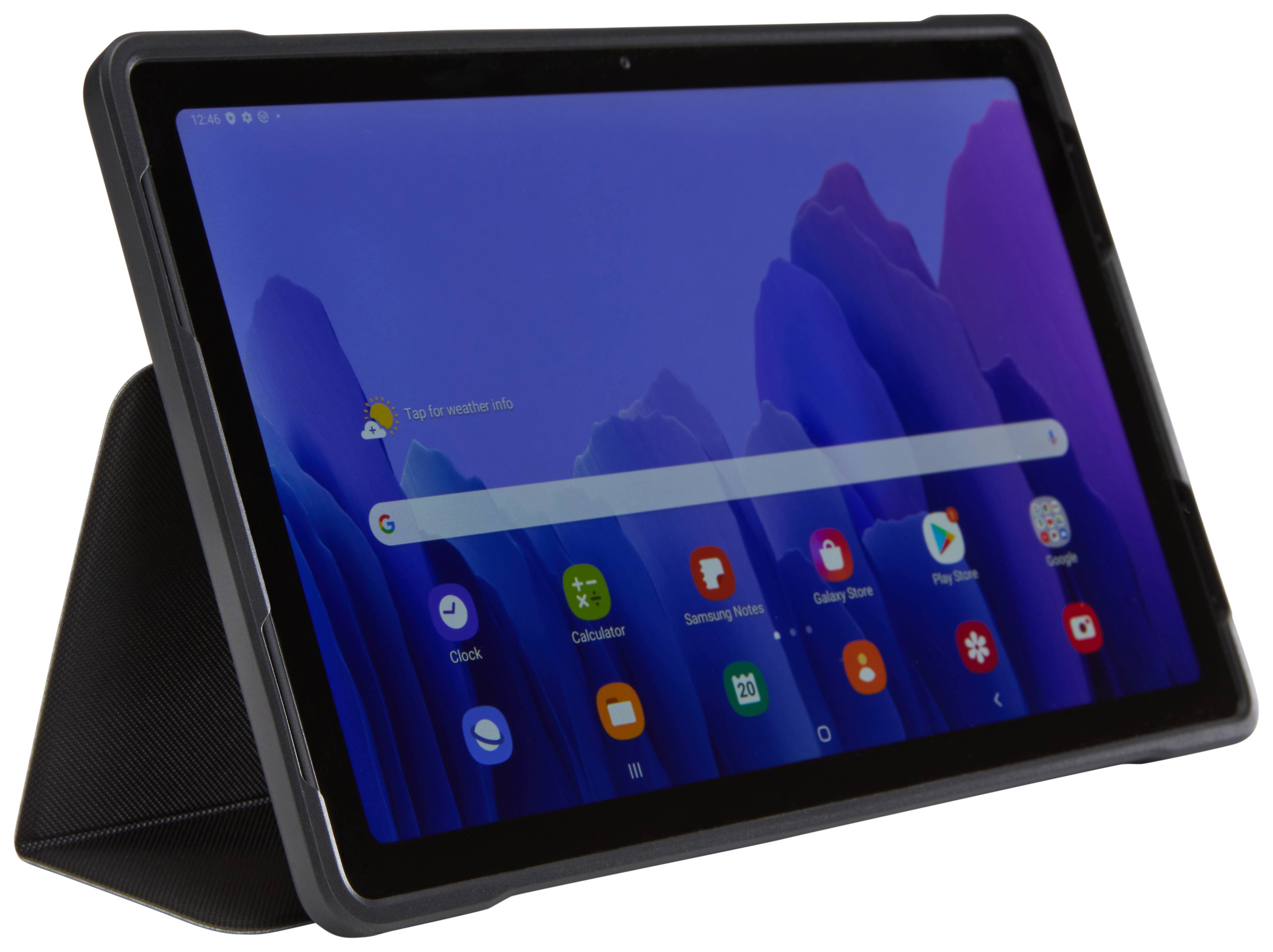 Rca Informatique - image du produit : SNAPVIEW GALAXY TAB A7 FOLIO BLACK