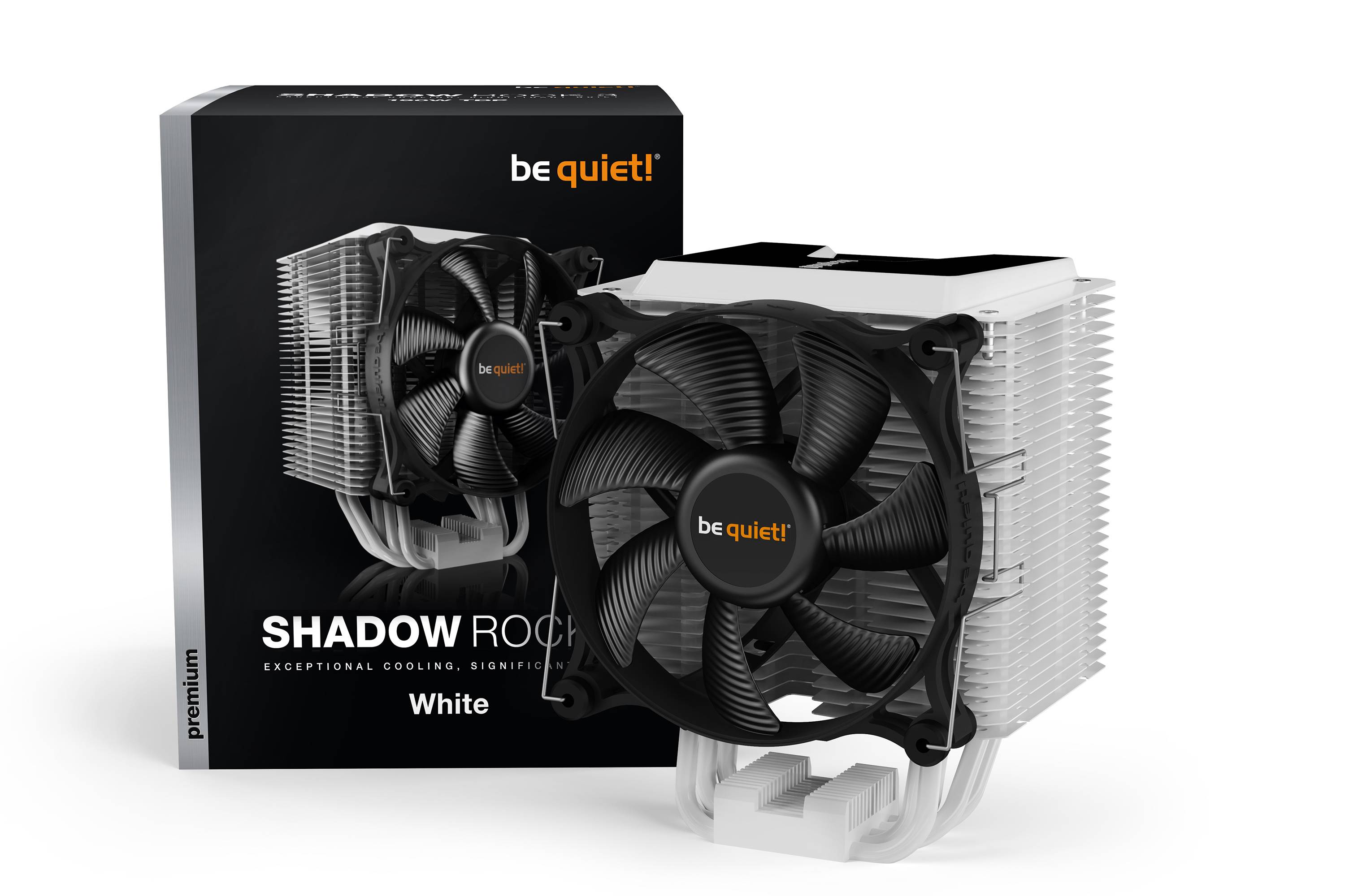 Rca Informatique - image du produit : SHADOW ROCK 3 WHITE CPU COOLER