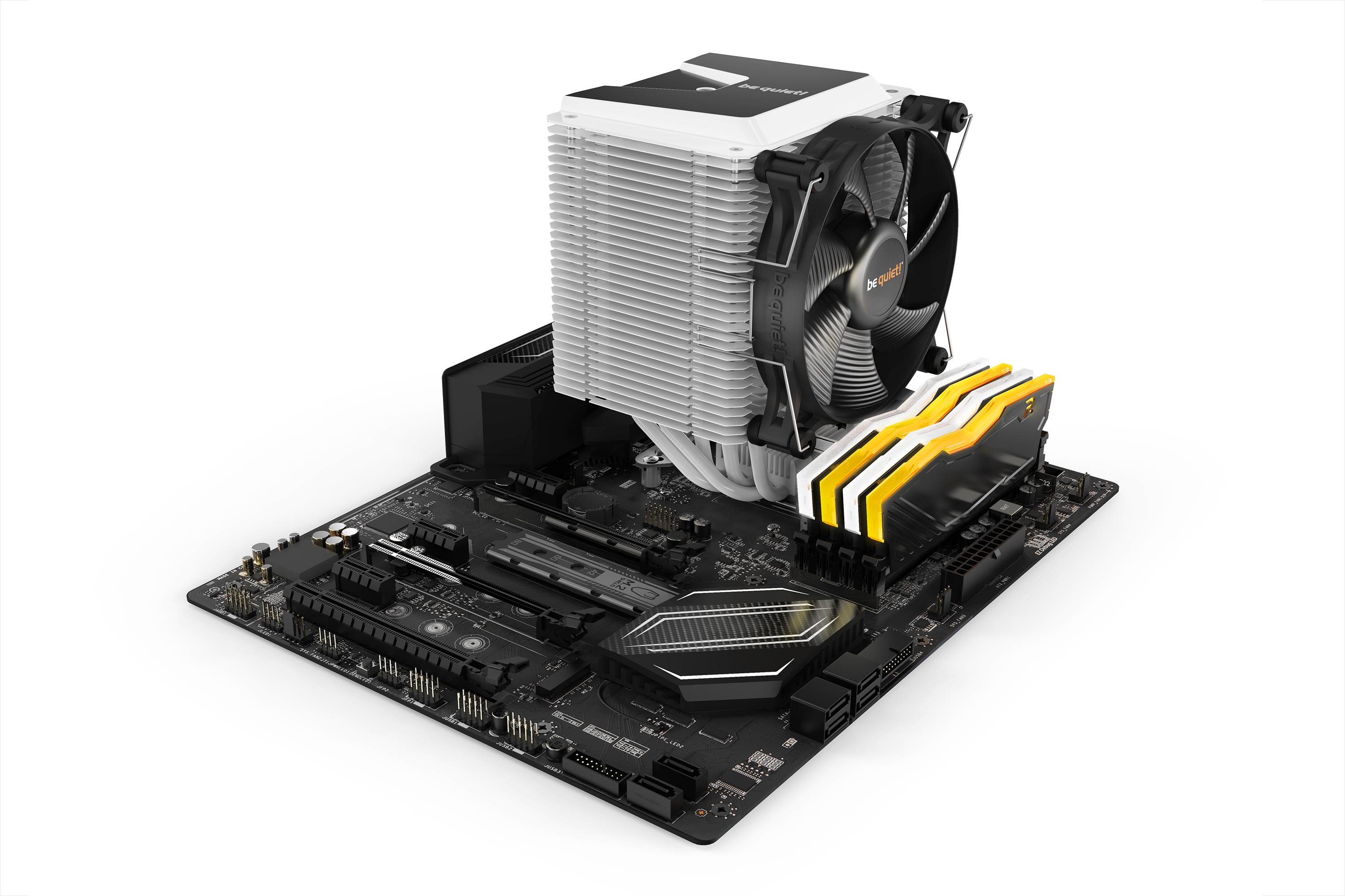 Rca Informatique - image du produit : SHADOW ROCK 3 WHITE CPU COOLER