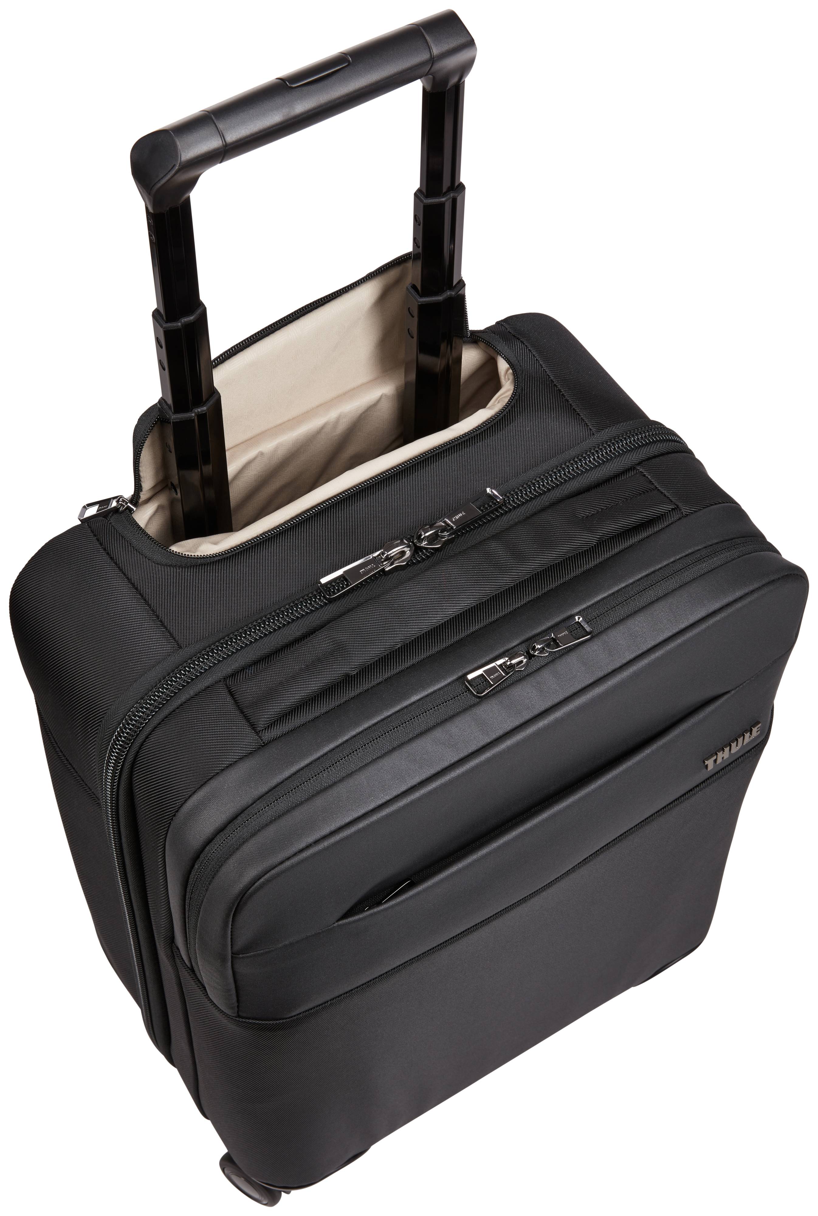 Rca Informatique - image du produit : SPIRA COMPACT CARRY ON SPINNER BLACK