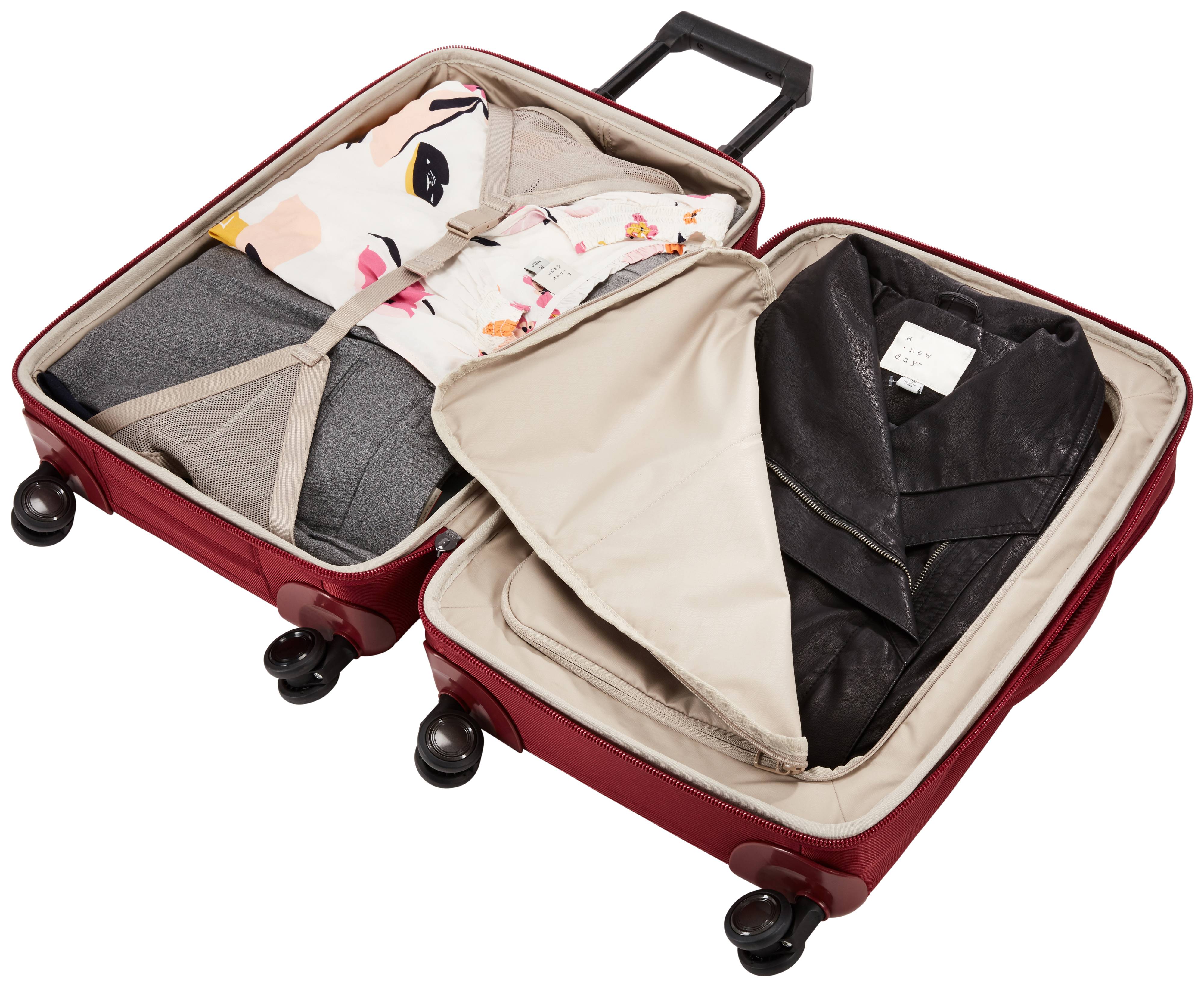 Rca Informatique - image du produit : SPIRA CARRY ON SPINNER RIO RED .