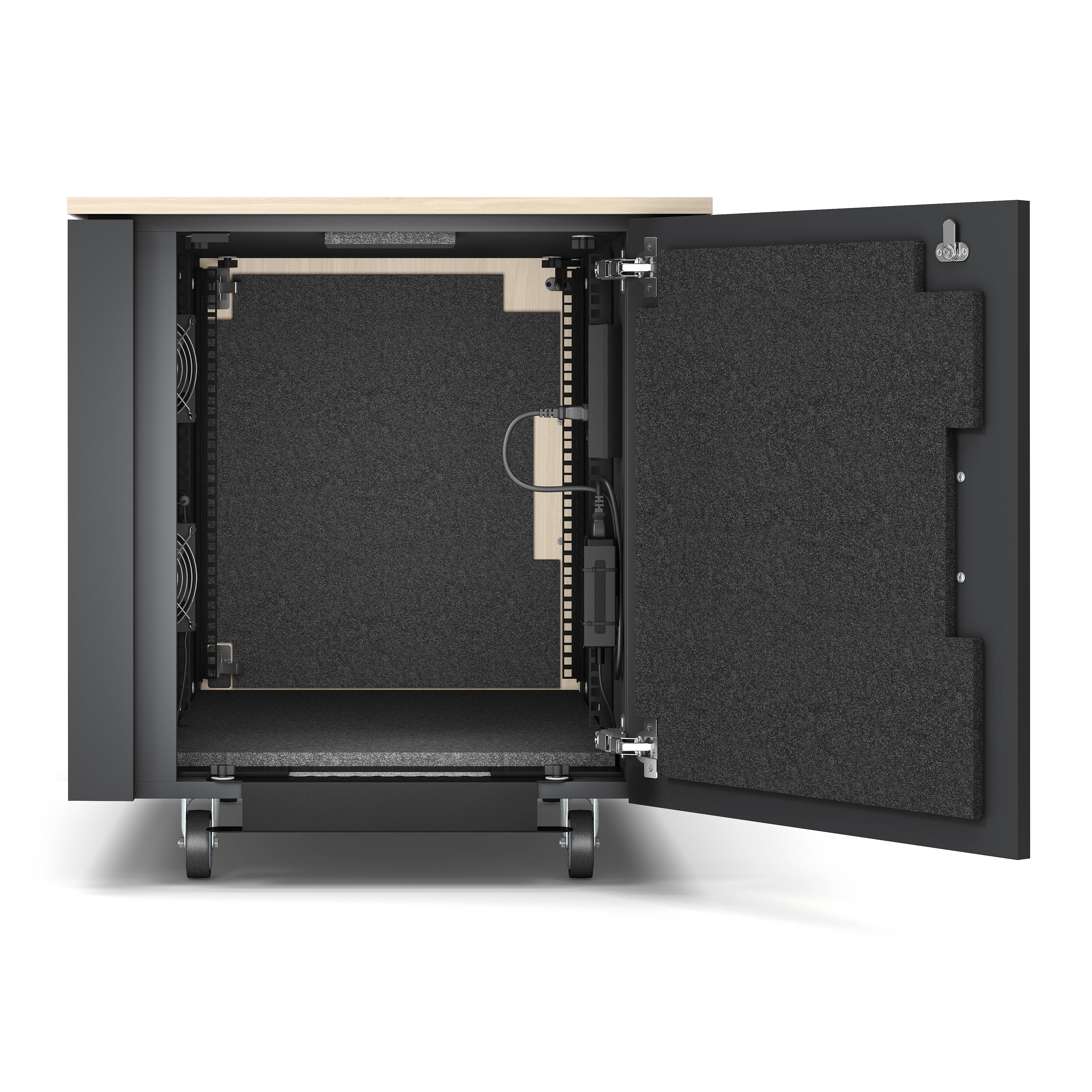 Rca Informatique - image du produit : APC NETSHELTER CX MINI 12U SOUNDPROOF ENCLOSURE