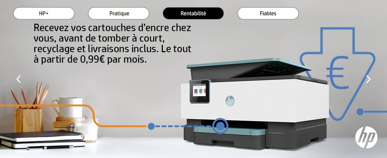 Rca Informatique - image du produit : OFFICEJET PRO 9015E ALL-IN-ONE PRINTER WHITE + OASIS DERIVATE