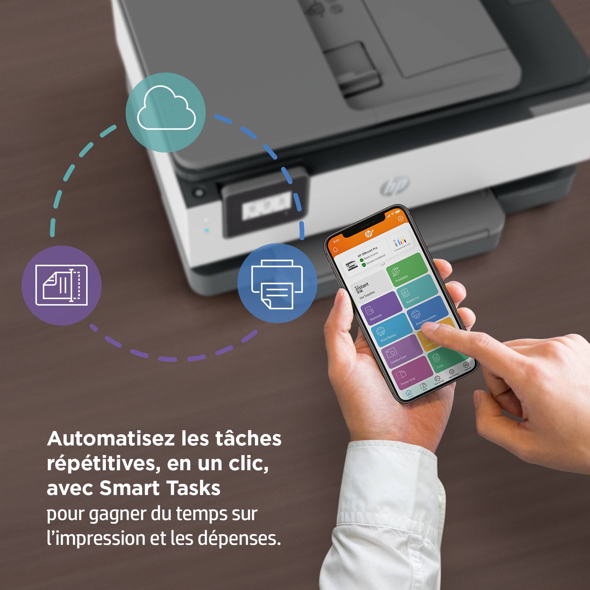 Rca Informatique - image du produit : OFFICEJET 8012E ALL-IN-ONE PRINTER WHITE + BASALT