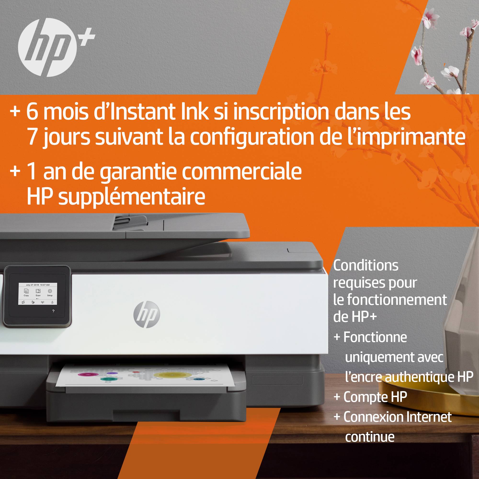 Rca Informatique - image du produit : OFFICEJET 8012E ALL-IN-ONE PRINTER WHITE + BASALT