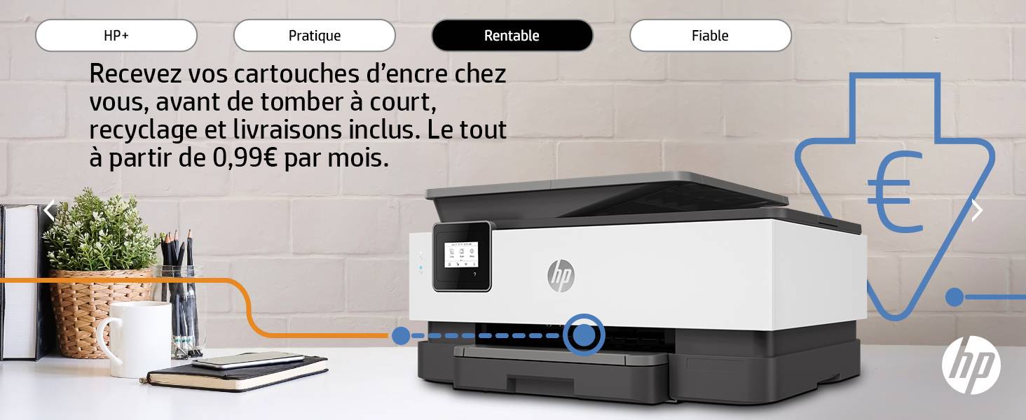 Rca Informatique - image du produit : OFFICEJET 8012E ALL-IN-ONE PRINTER WHITE + BASALT