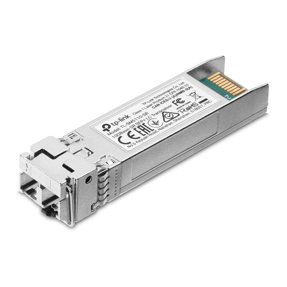 Rca Informatique - Image du produit : 10GBASE-SR SFP+ LC TRANSCEIVER SPEC: 850NM MULTI-MODE