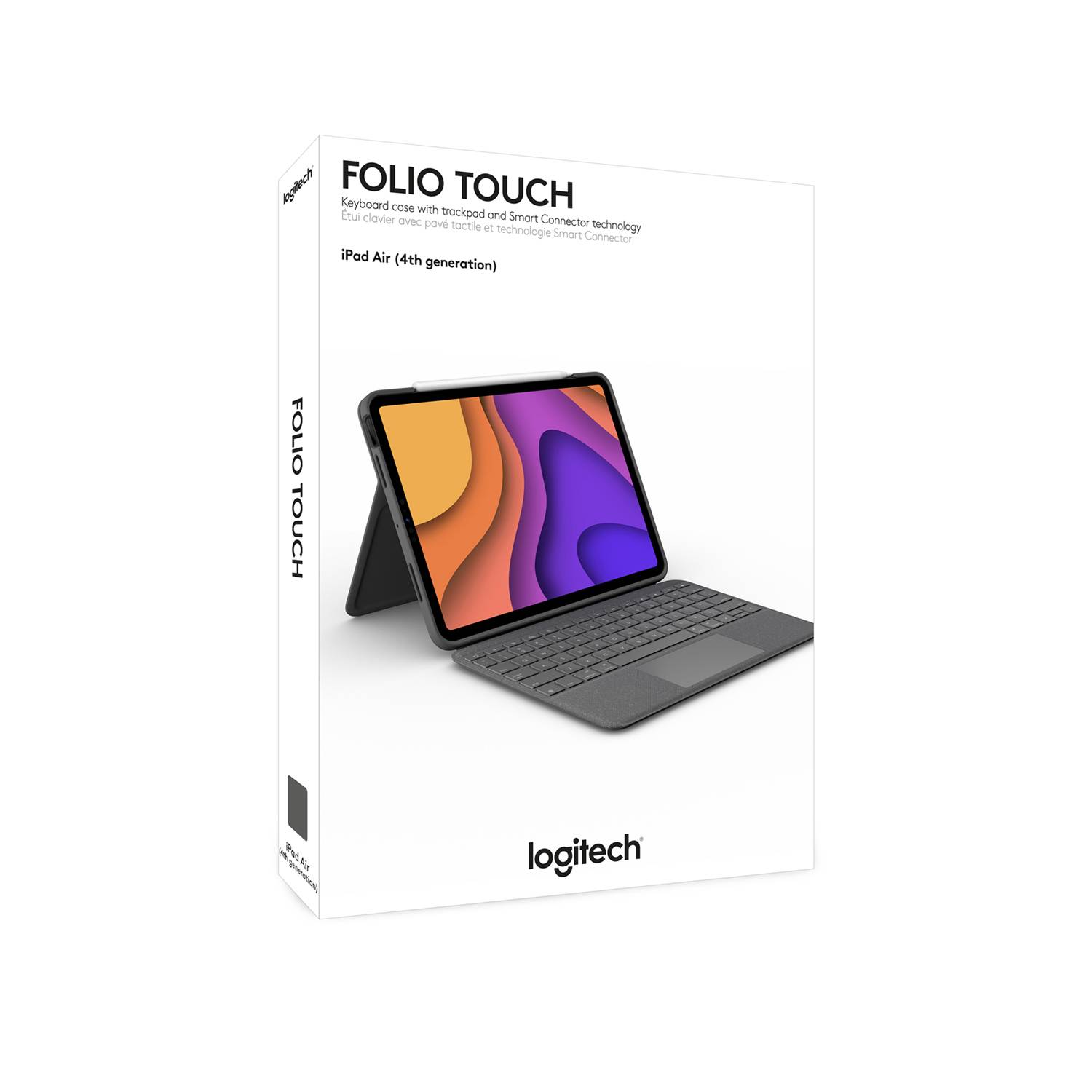 Rca Informatique - image du produit : FOLIO TOUCH IPAD AIR 4TH GEN OXFORD GREY CH CENTRAL