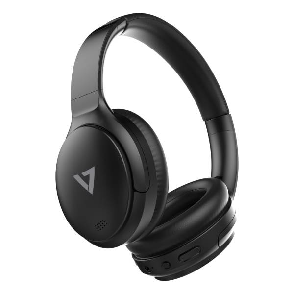 Rca Informatique - image du produit : CASQUE STEREO BLUETOOTH ANC NOIR AVEC MICRO