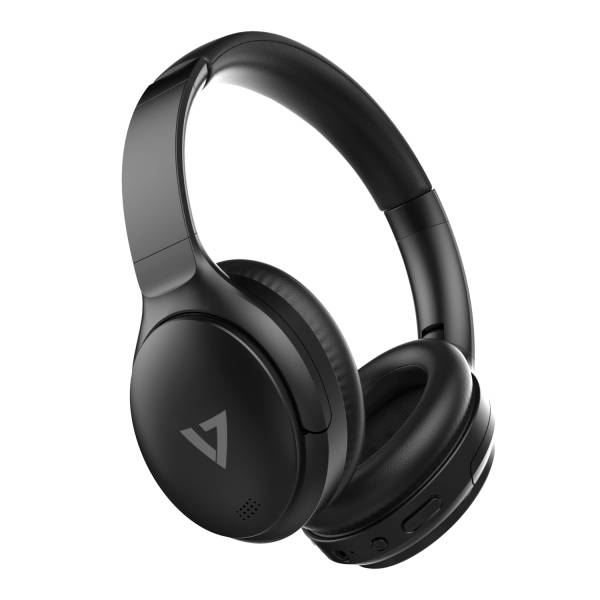 Rca Informatique - image du produit : CASQUE STEREO BLUETOOTH ANC NOIR AVEC MICRO