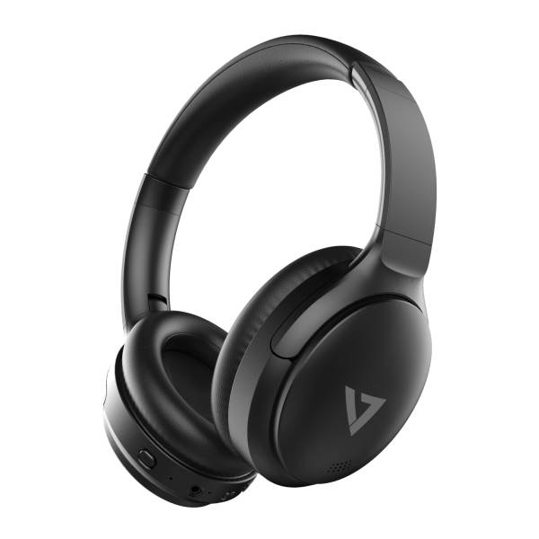 Rca Informatique - Image du produit : CASQUE STEREO BLUETOOTH ANC NOIR AVEC MICRO