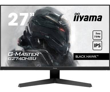 Rca Informatique - Image du produit : G2740HSU-B1 27IN IPS FHD 75HZ 250CD/1MS/HDMI/DP/2USB HUB