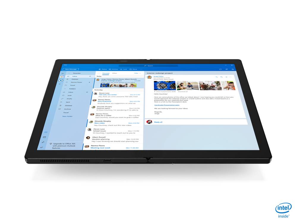 Rca Informatique - image du produit : THINKPAD X1 FOLD I5-L16G7 512GB 8GB 13.3IN NOOD W10P