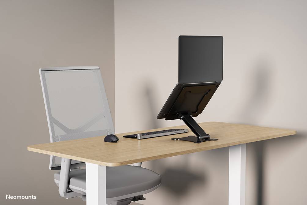 Rca Informatique - image du produit : NOTEBOOK DESK STAND ERGONOMIC PORTABLE HEIGHT ADJUST BLACK