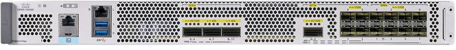 Rca Informatique - Image du produit : CISCO CATALYST 8500-12X4QC EDGE PLATFORM