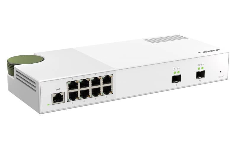 Rca Informatique - image du produit : WEBMANGED 8PORT SWITCH 2.5GBPS 2 PORT 10GBPS SFP+