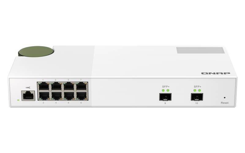 Rca Informatique - image du produit : WEBMANGED 8PORT SWITCH 2.5GBPS 2 PORT 10GBPS SFP+