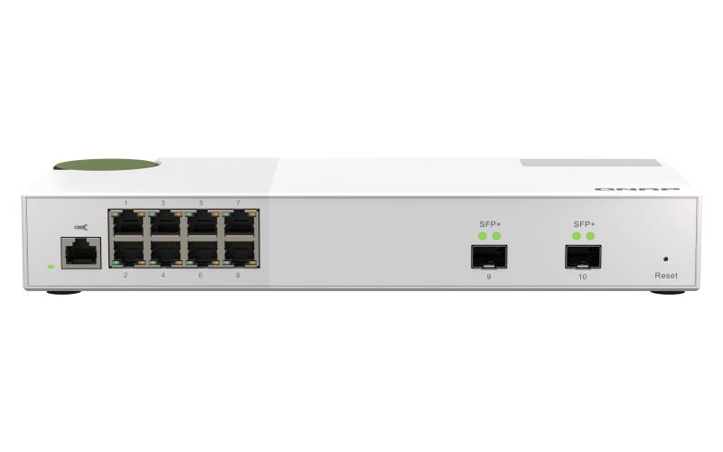 Rca Informatique - image du produit : WEBMANGED 8PORT SWITCH 2.5GBPS 2 PORT 10GBPS SFP+