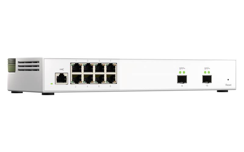 Rca Informatique - image du produit : WEBMANGED 8PORT SWITCH 2.5GBPS 2 PORT 10GBPS SFP+