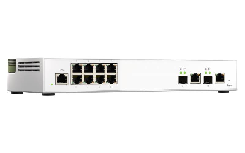 Rca Informatique - image du produit : WEBMANAGED 8PORT SWITCH2.5GBPS 2 PORT 10GBPS SFP+/NBASE-T COMBO