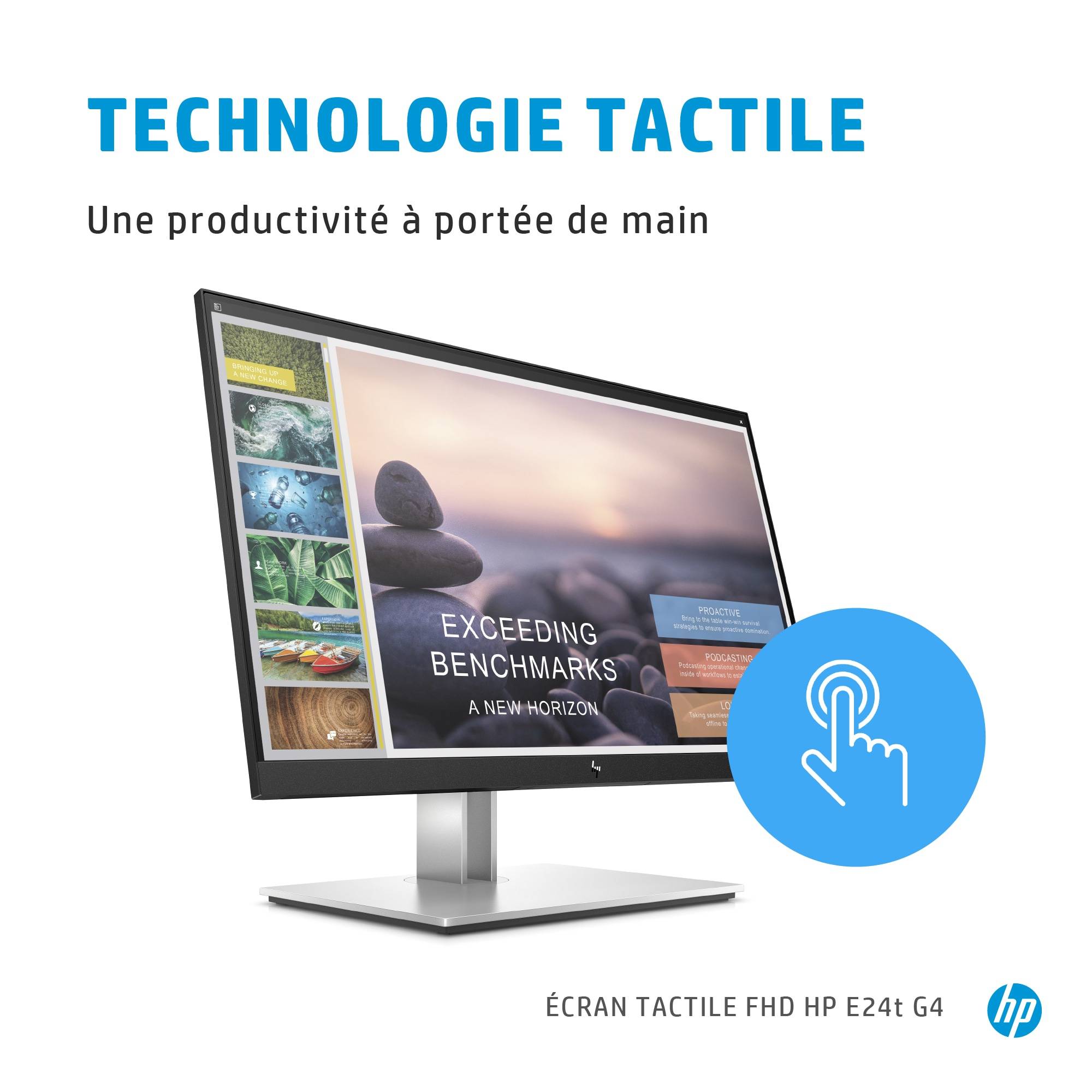 Rca Informatique - image du produit : E24T G4 FHD TOUCH MONITOR EN