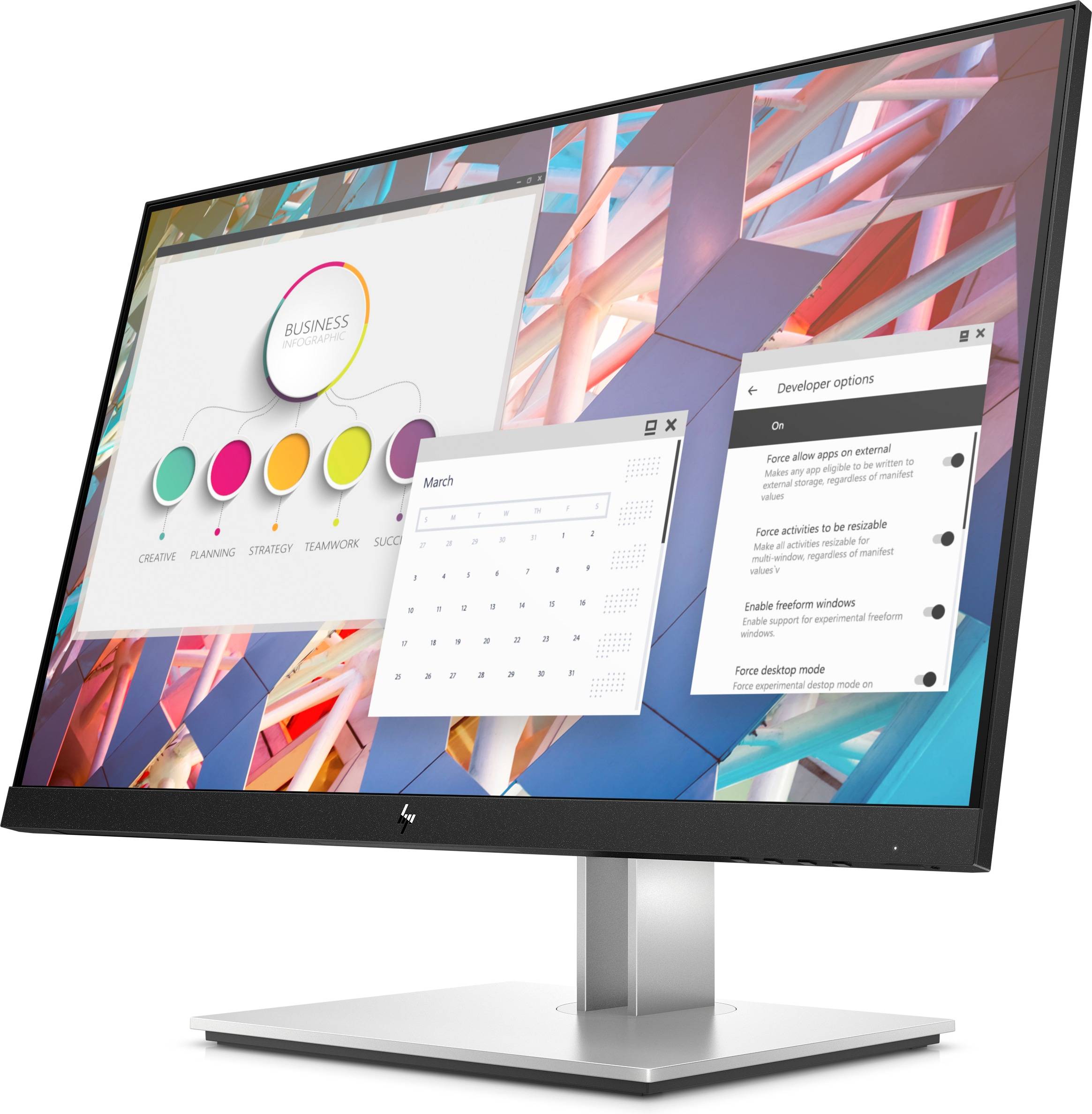 Rca Informatique - image du produit : HP E24 G4 FHD MONITOR EUROPE HP - PSG TOP CONFIG