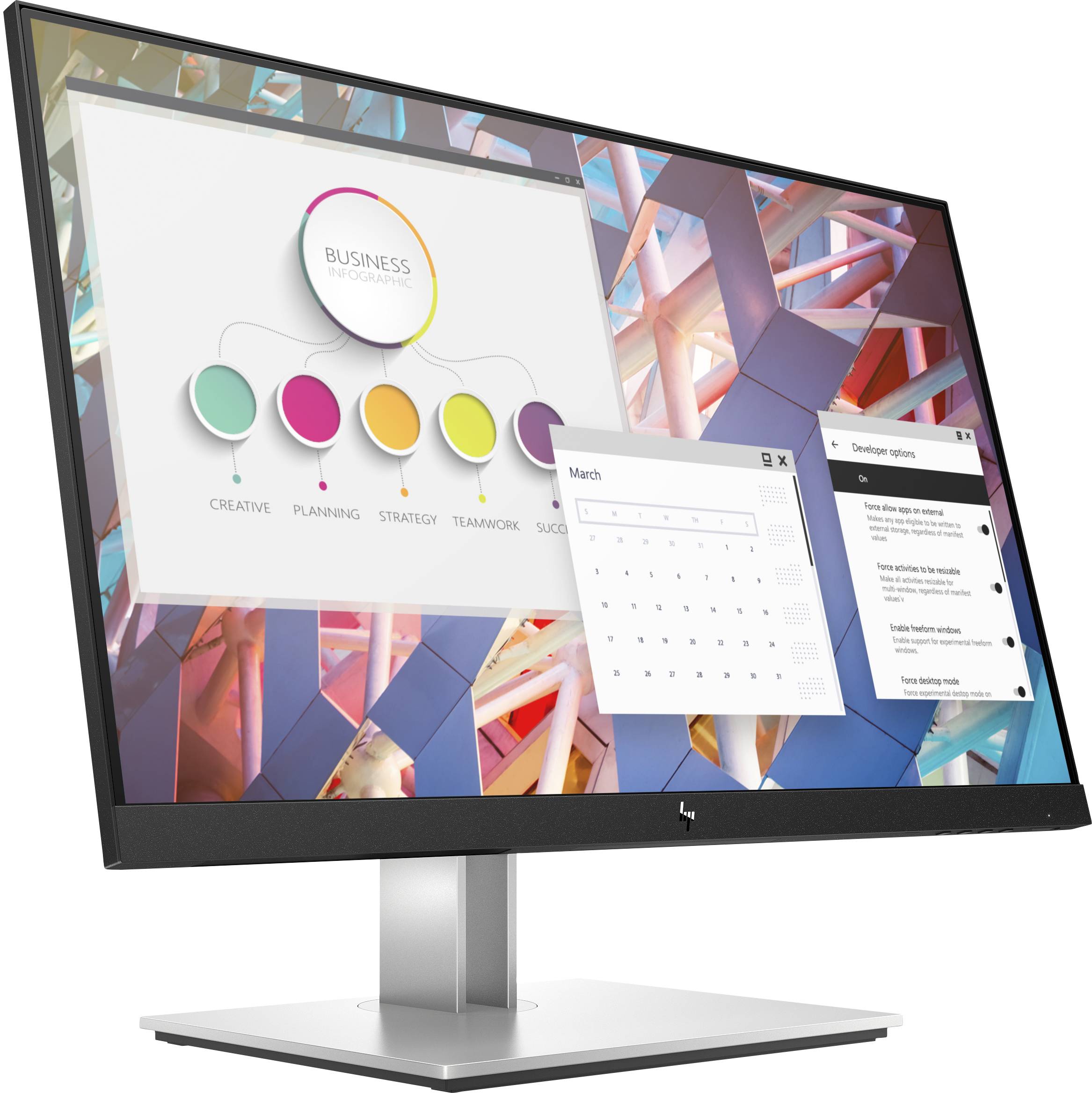 Rca Informatique - image du produit : HP E24 G4 FHD MONITOR EUROPE HP - PSG TOP CONFIG