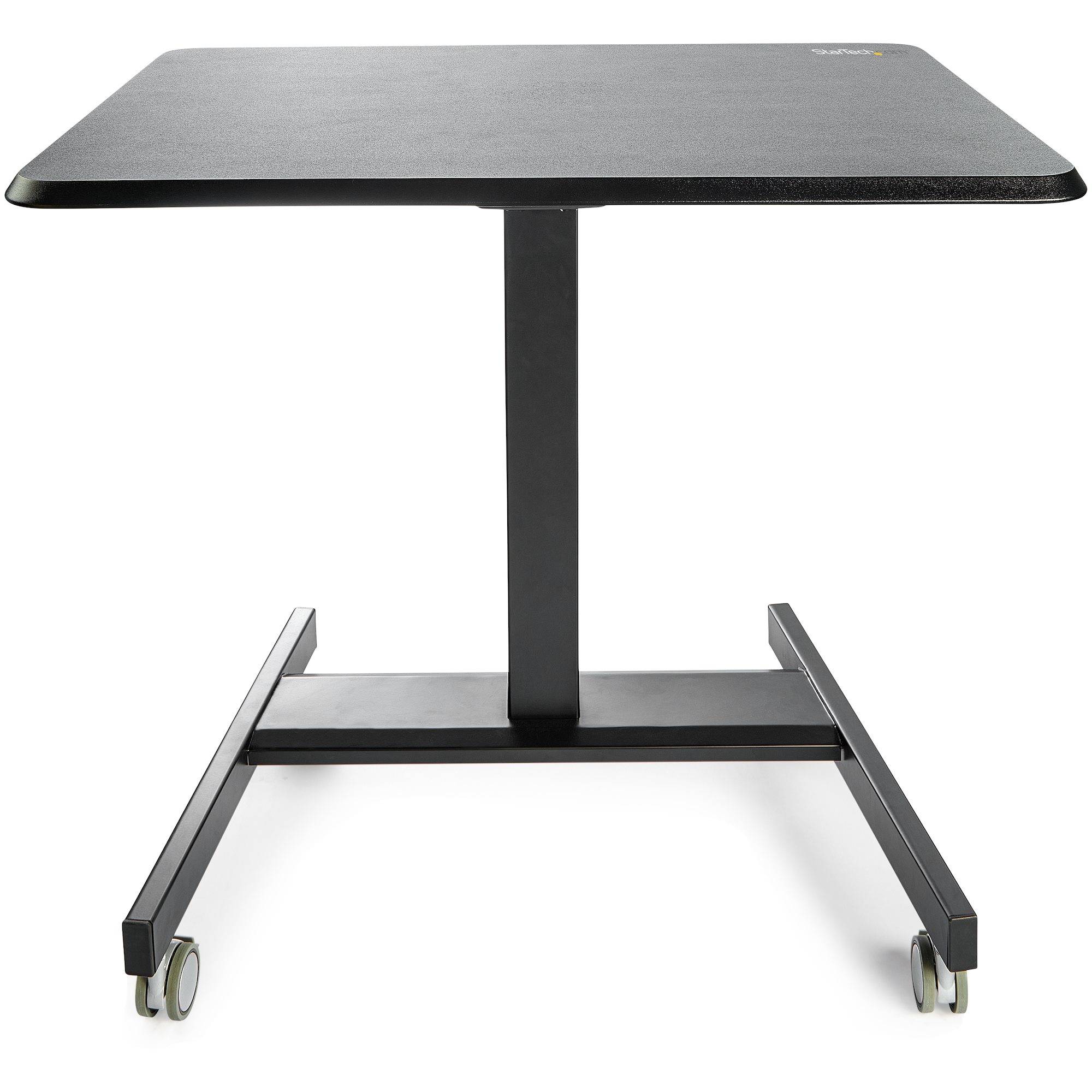 Rca Informatique - image du produit : MOBILE STANDING DESK - PORTABLE SIT STAND ERGONOMIC ROLLING CART