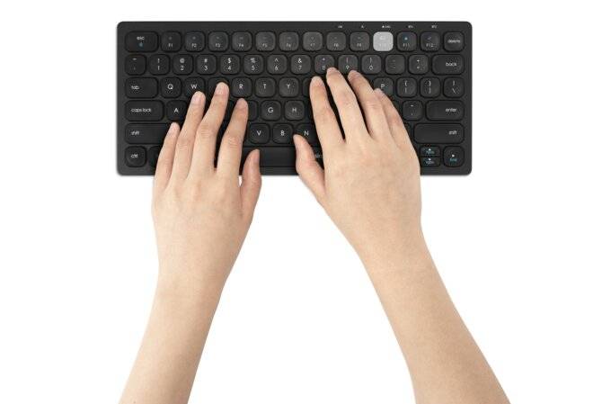 Rca Informatique - image du produit : DUAL WIRELESS COMPACT KEYBOARD AZERTY