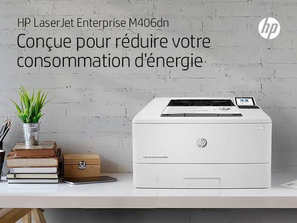 Rca Informatique - image du produit : LASERJET M406DN 38PPM A4 128MB 1200DPI USB 2.0