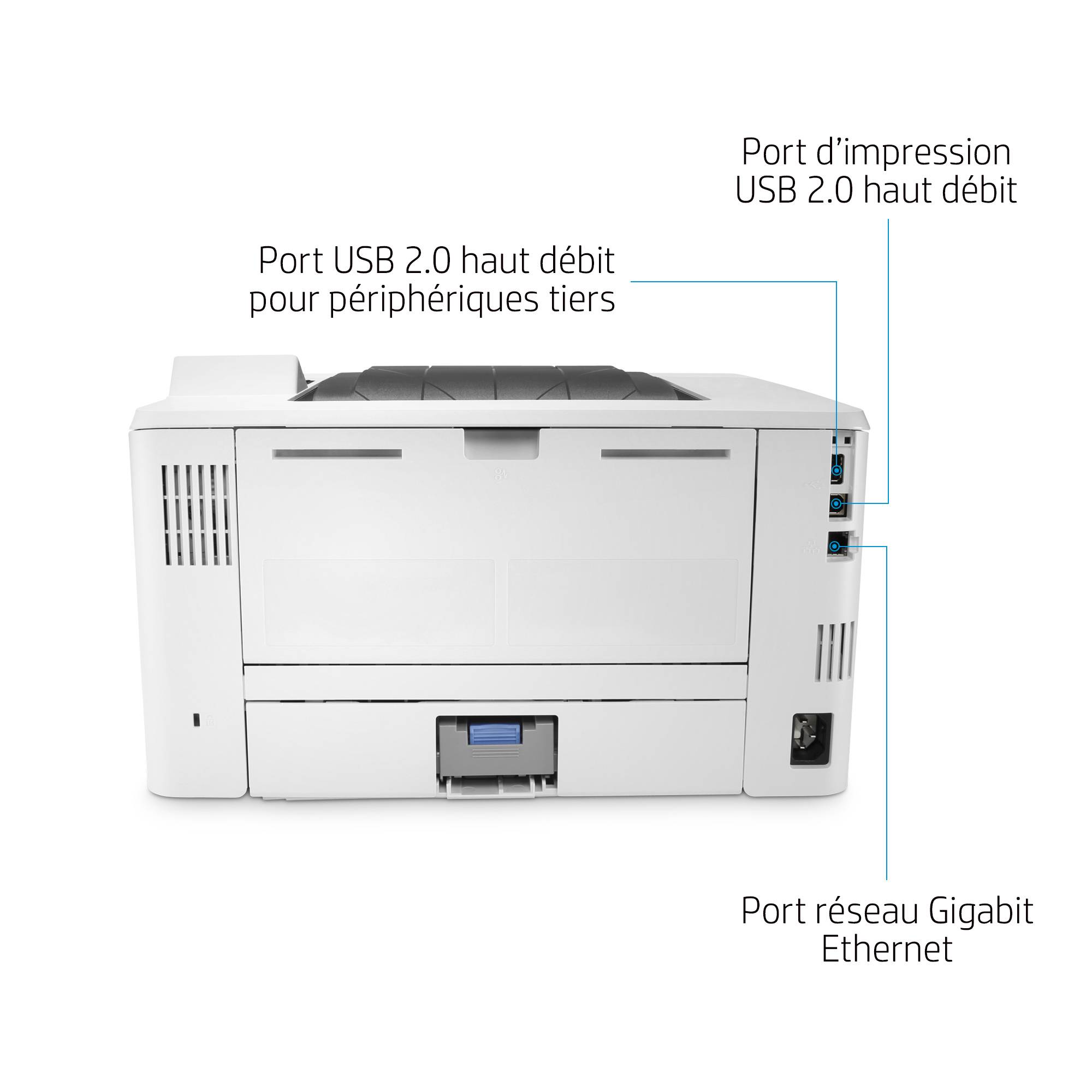 Rca Informatique - image du produit : LASERJET M406DN 38PPM A4 128MB 1200DPI USB 2.0