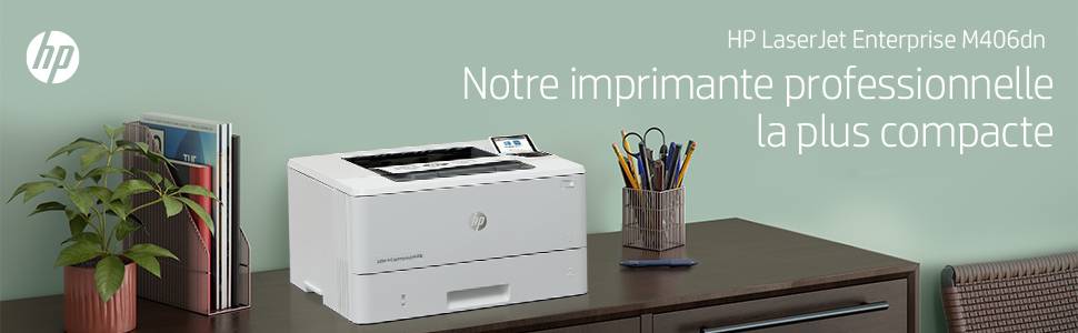 Rca Informatique - image du produit : LASERJET M406DN 38PPM A4 128MB 1200DPI USB 2.0