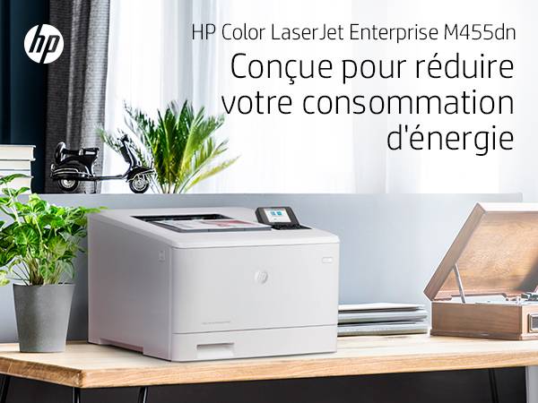 Rca Informatique - image du produit : LASERJET M455DN 25PPM A4 128MB 1200DPI USB 2.0