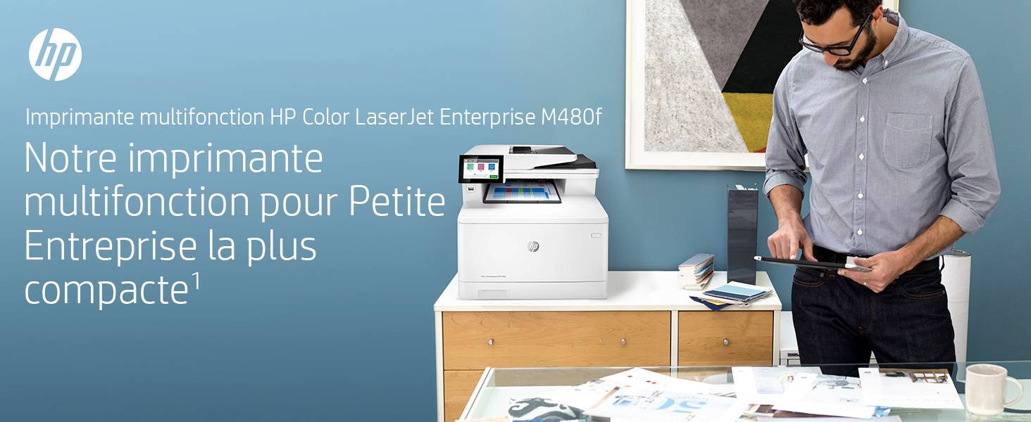 Rca Informatique - image du produit : LASERJET M480F MFP 24PPM A4 128MB 600DPI USB 2.0