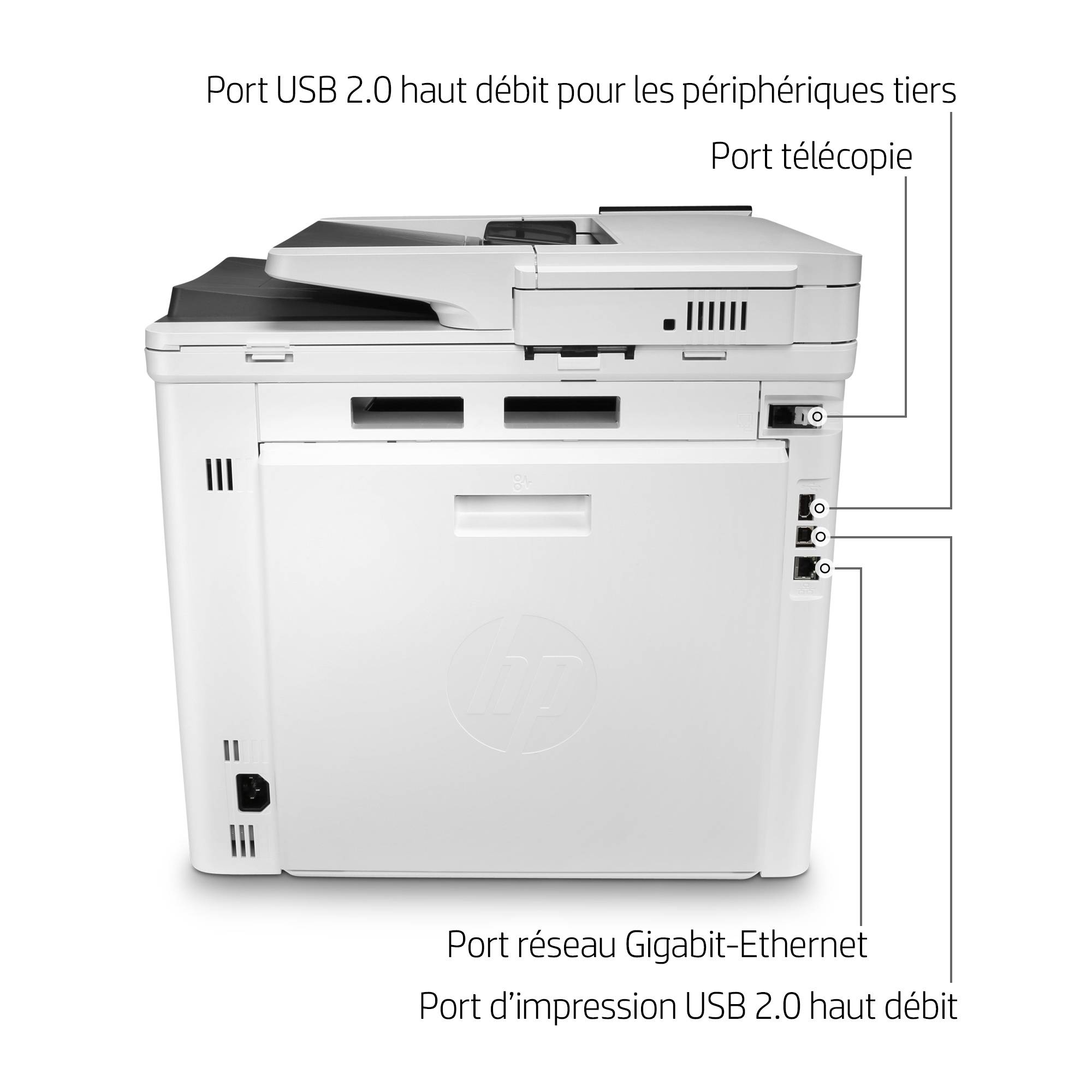 Rca Informatique - image du produit : LASERJET M480F MFP 24PPM A4 128MB 600DPI USB 2.0