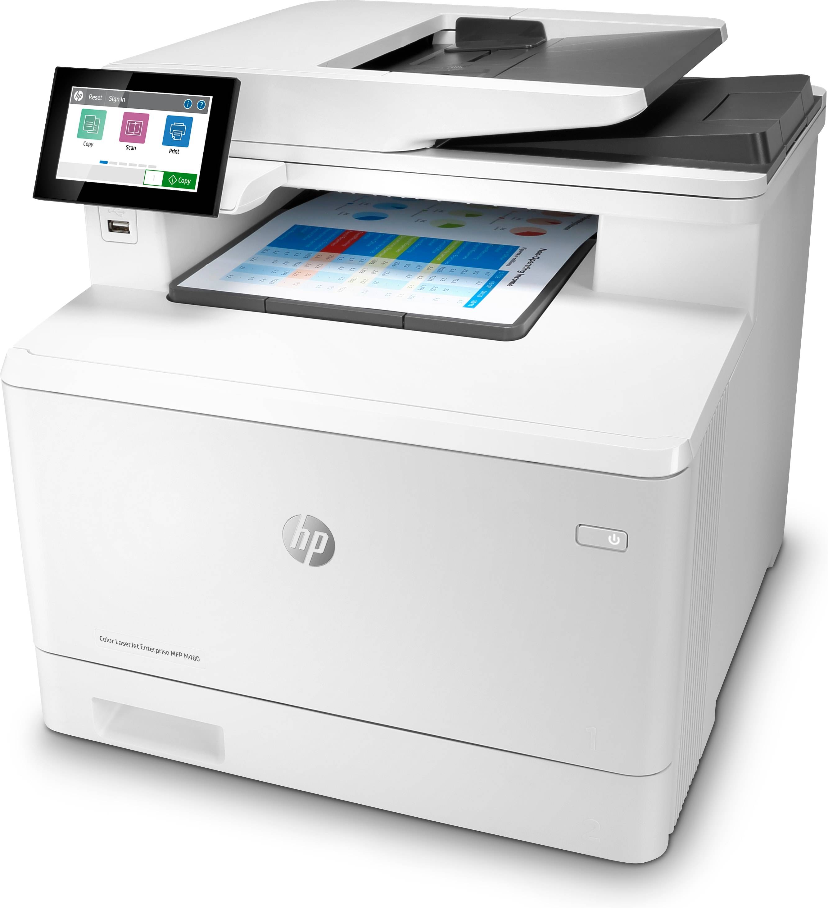 Rca Informatique - image du produit : LASERJET M480F MFP 24PPM A4 128MB 600DPI USB 2.0