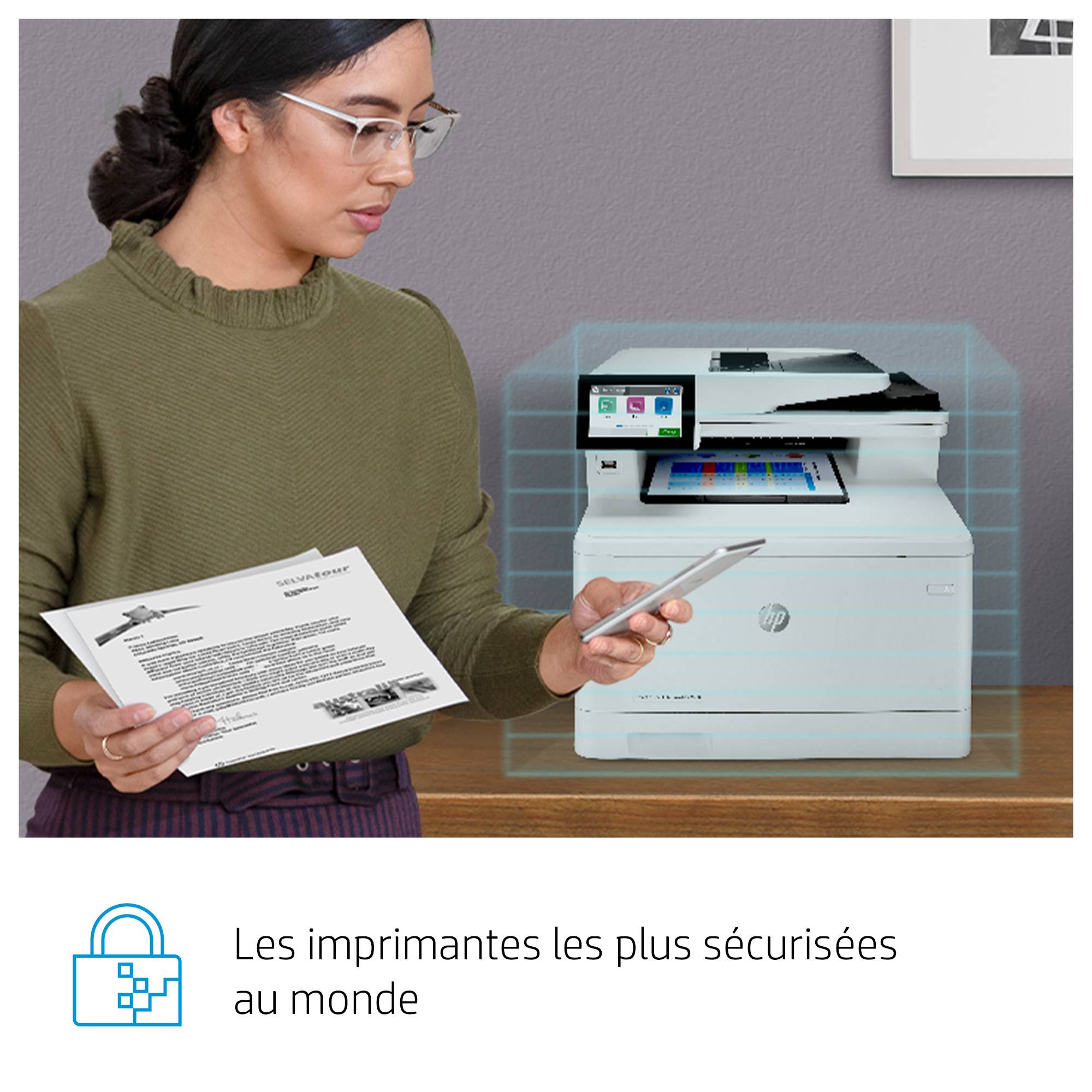 Rca Informatique - image du produit : LASERJET M480F MFP 24PPM A4 128MB 600DPI USB 2.0