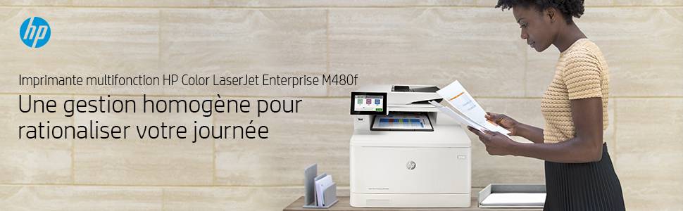 Rca Informatique - image du produit : LASERJET M480F MFP 24PPM A4 128MB 600DPI USB 2.0