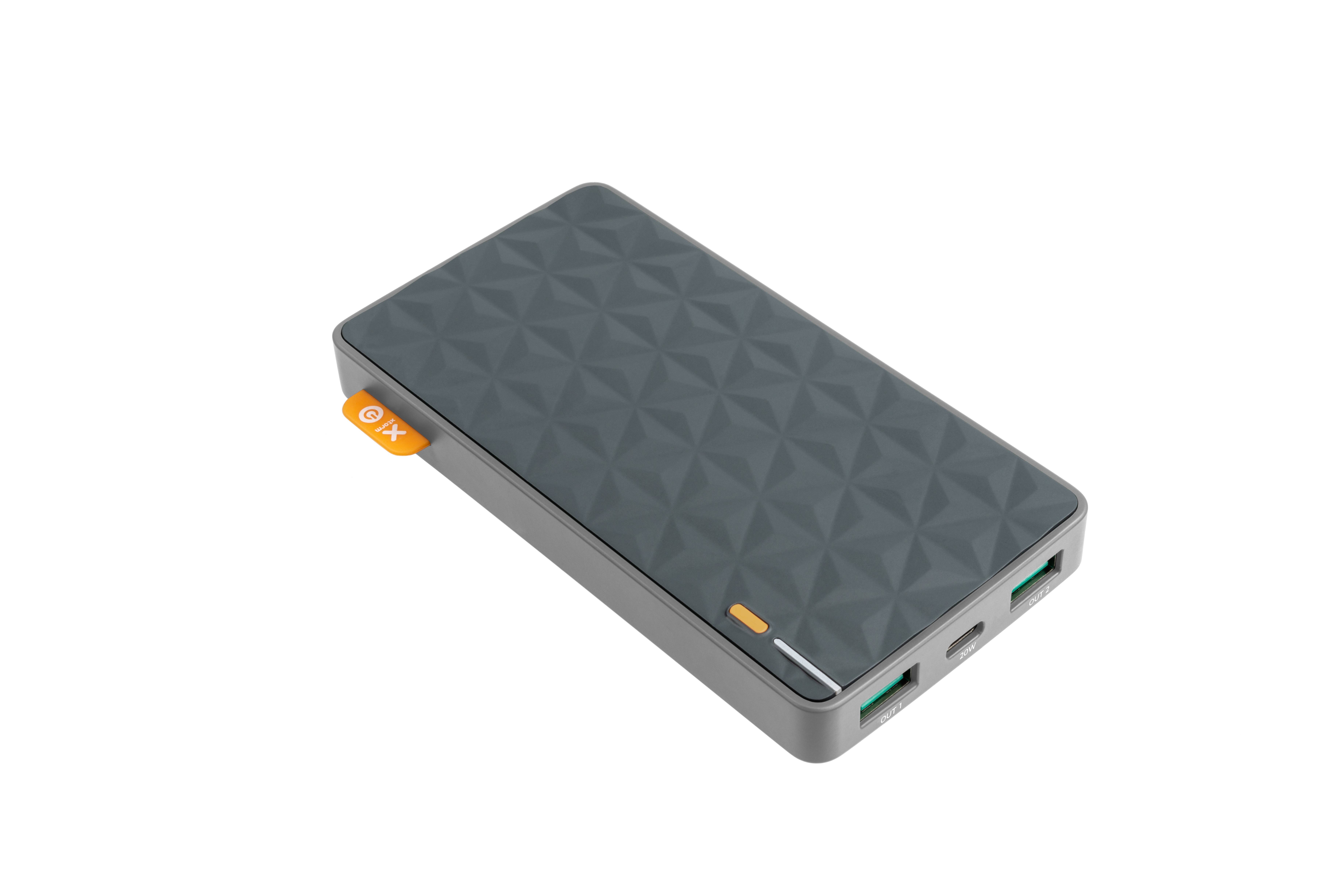 Rca Informatique - image du produit : POWERBANK 20W  10K MAH XTORM - GREY/ORANGE