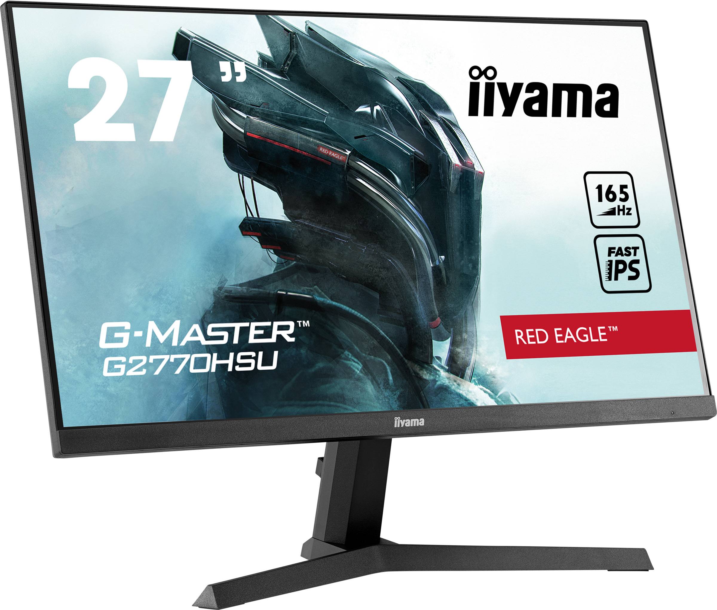 Rca Informatique - image du produit : G2770HSU-B1 27IN IPS FHD 165HZ 250CD/0.8MS/HDMI/DP/2USB HUB