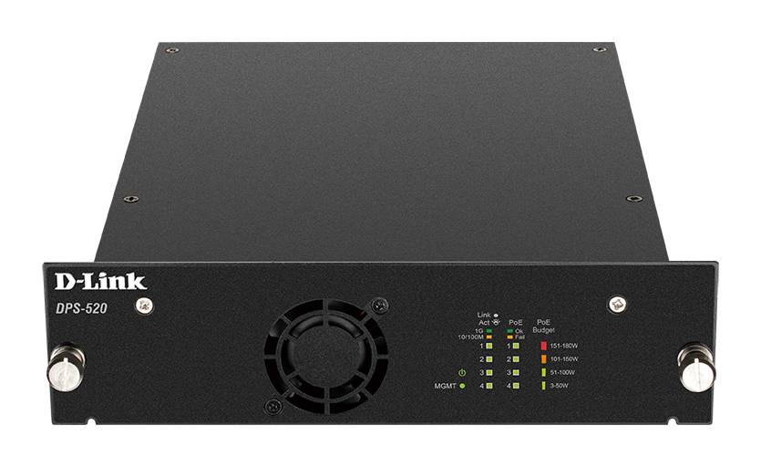 Rca Informatique - image du produit : POE REDUNDANT POWER SUPPLY FOR DGS-1520-28 DGS-1520-28MP DGS-15