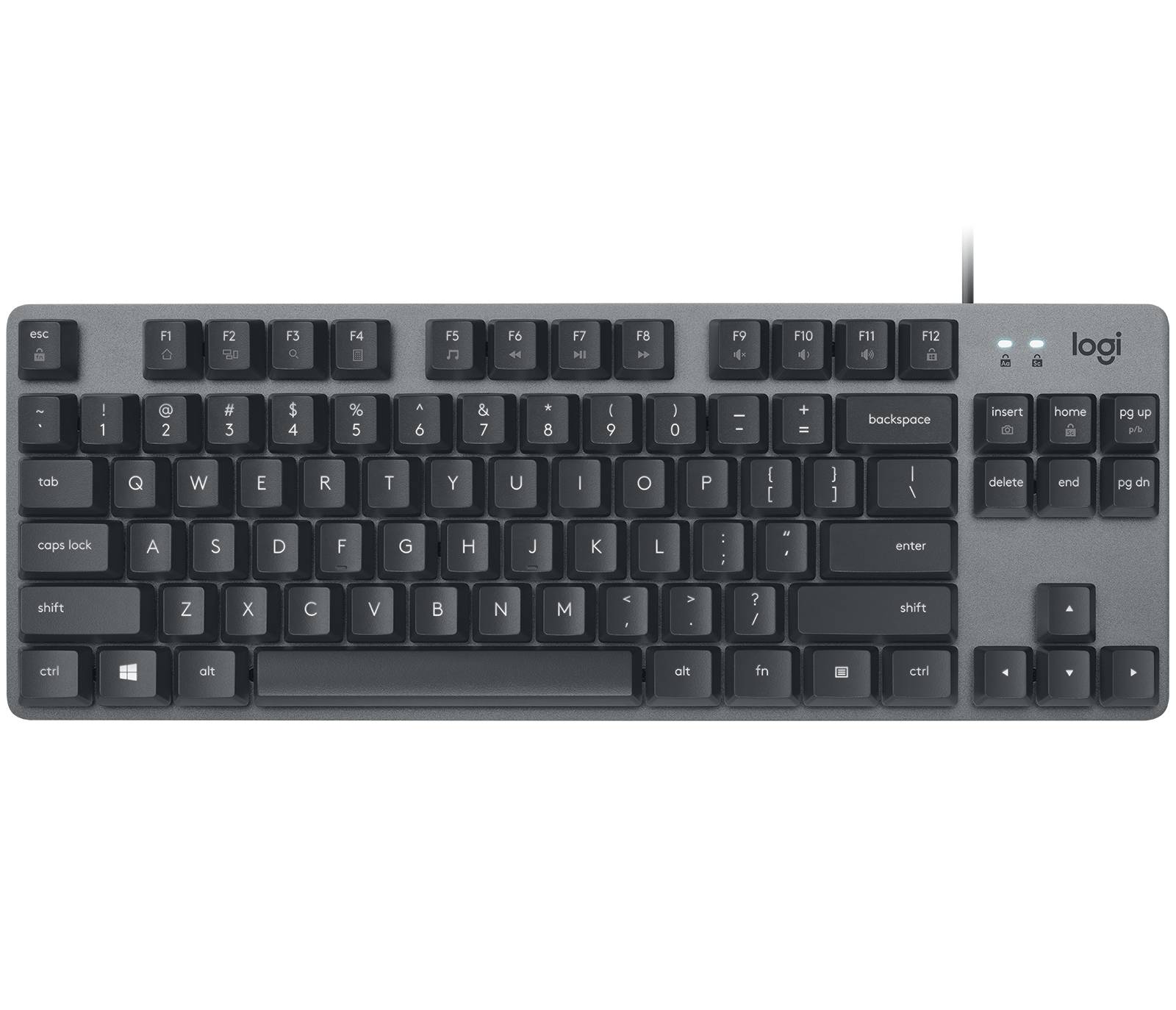 Rca Informatique - Image du produit : K835 TKL GRAPHITE/SLATE GREY DEU CENTRAL