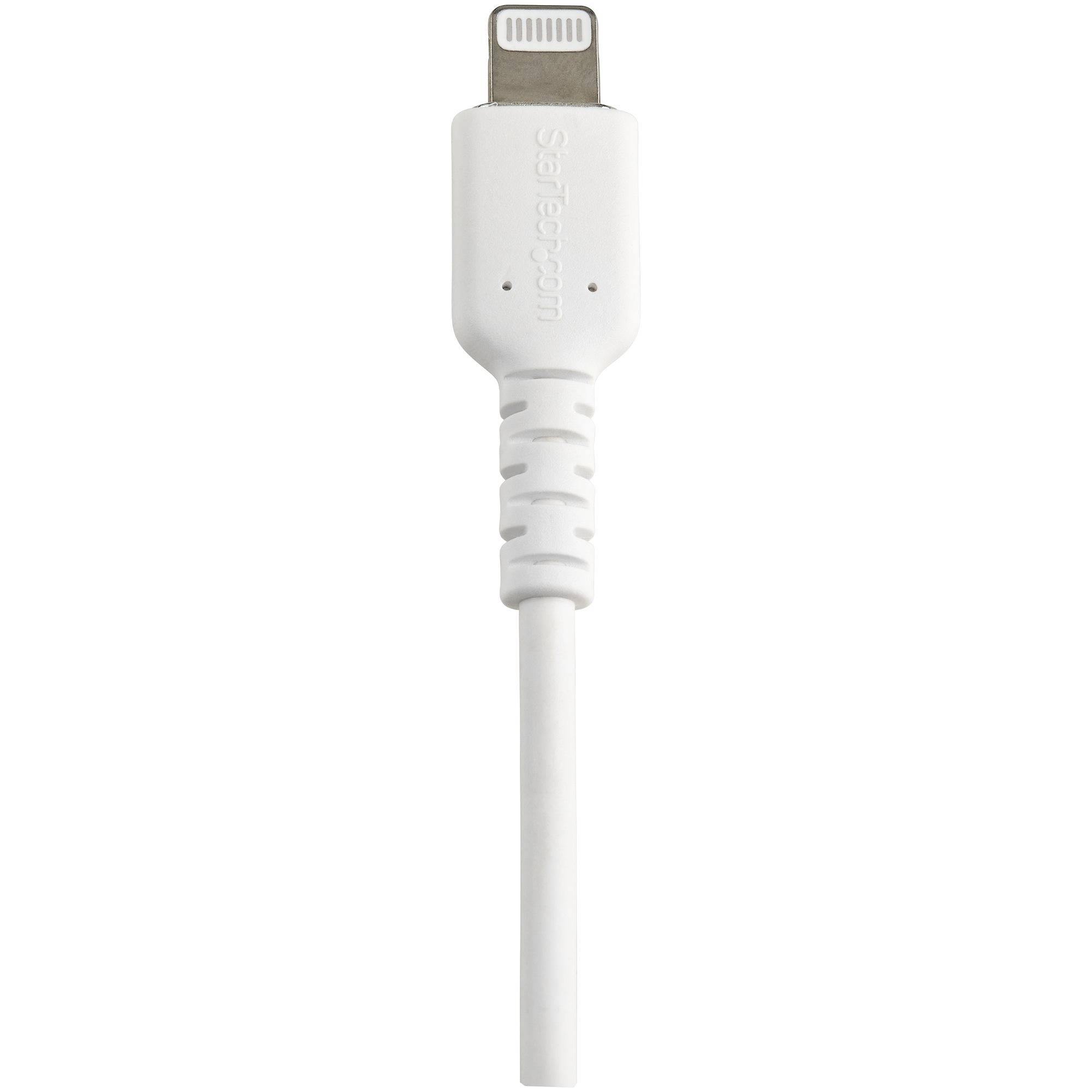 Rca Informatique - image du produit : 15CM USB TO LIGHTNING CABLE APPLE MFI CERTIFIED - WHITE