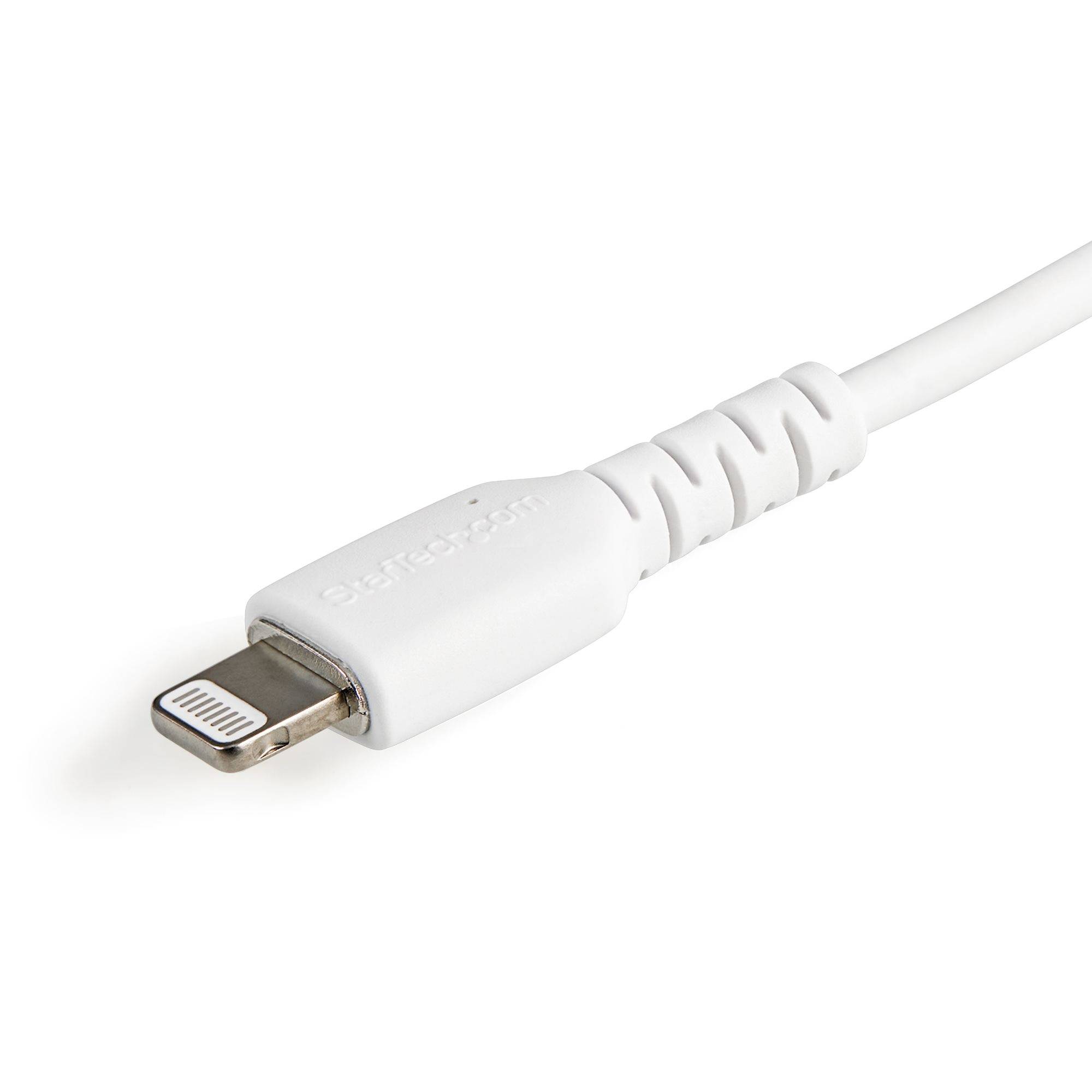 Rca Informatique - image du produit : 15CM USB TO LIGHTNING CABLE APPLE MFI CERTIFIED - WHITE