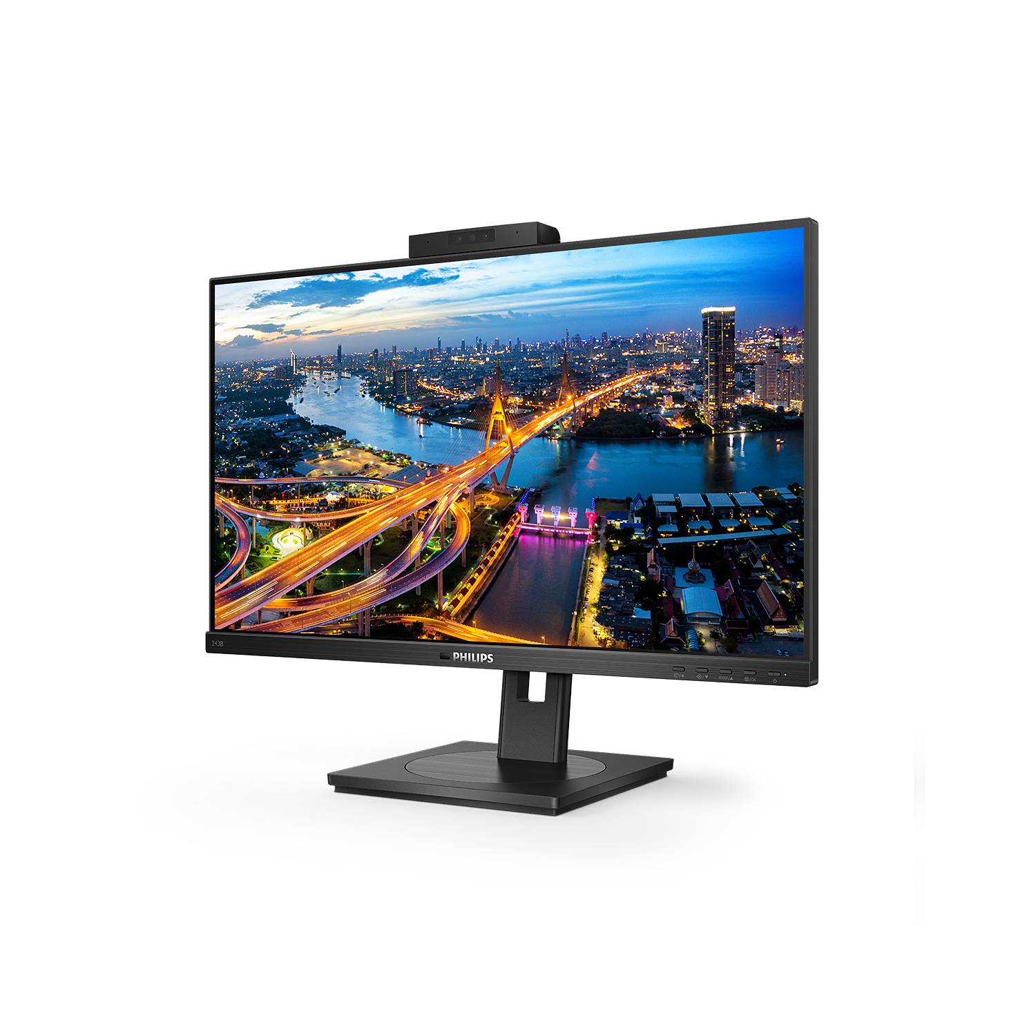 Rca Informatique - image du produit : 243B1JH/00 23.8IN IPS FHD 300CD 4MS/HDMI/DP/USB-C/4USB-A/HAS