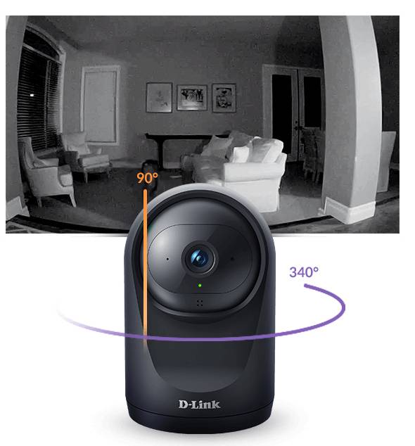 Rca Informatique - image du produit : MYDLINK COMPACT MOTORIZED FULL HD WI-FI N CAMERA 2 MEGAPIXELSIN