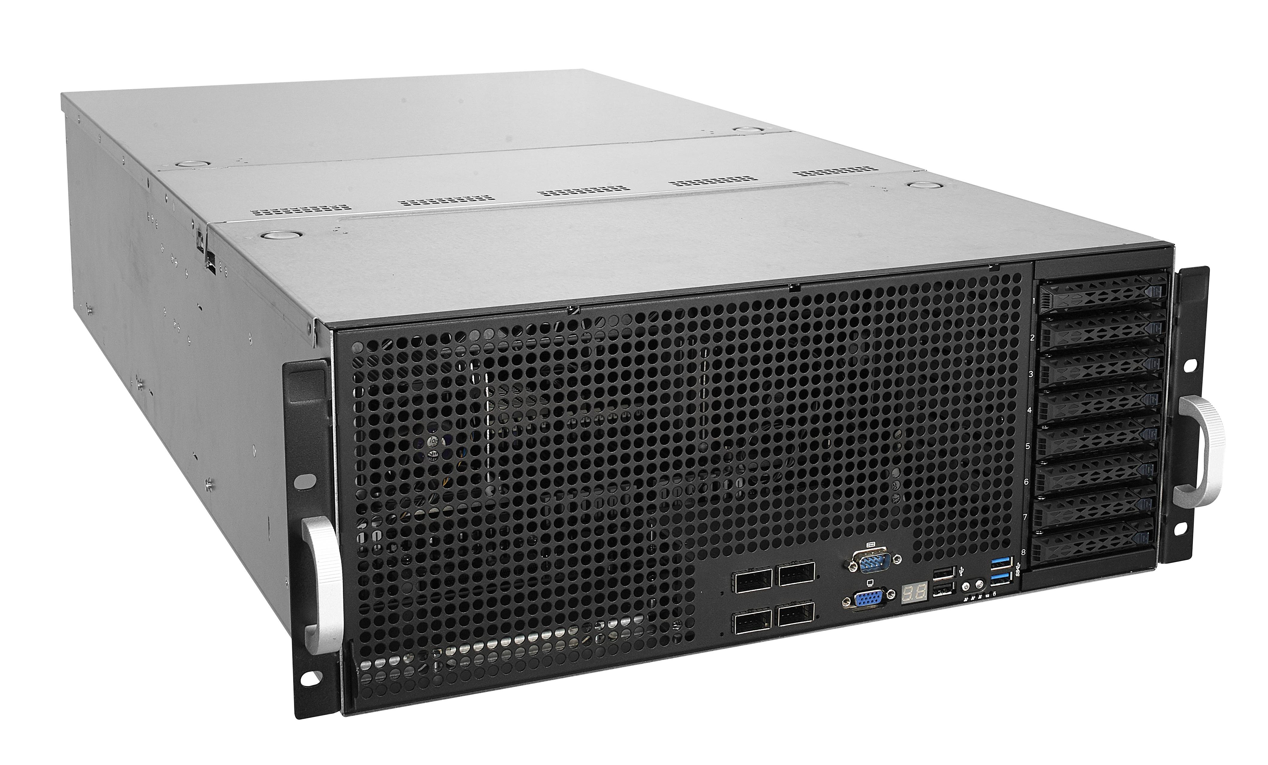 Rca Informatique - Image du produit : ESC8000 G4(2200W) RACKSERVER 4U / 2CPU BAREBONE